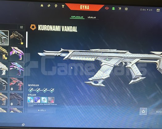 10.000 TL Yatırılmış Kelepir Valorant Hesabı