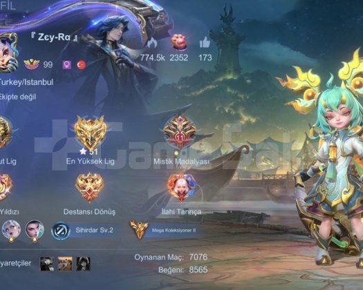 FULL EMEK HESAP | 593 SKIN | MEGA KOLEKSİYONER II