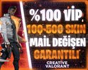 VALORANT | 100-500 SKİN | MAİL DEĞİŞEN | FULL+FULL