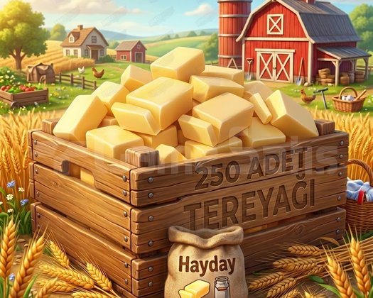 250 ADET TEREYAĞI