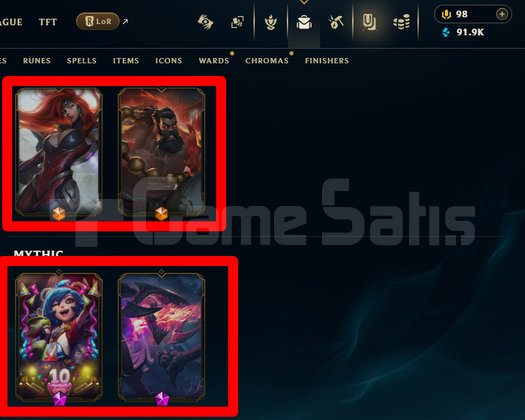 491 LVL + 204 SKİN + UNRANKED + TEL !!