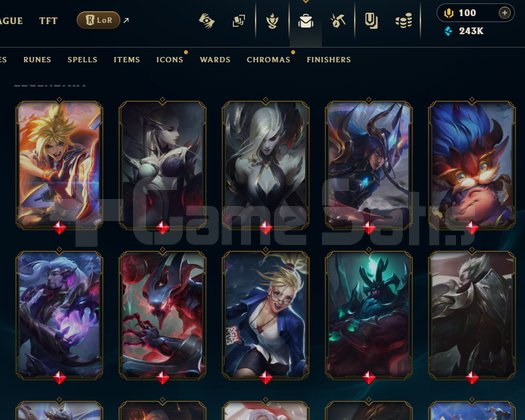 330 LVL + 219 SKİN + UNRANKED + TEL !!
