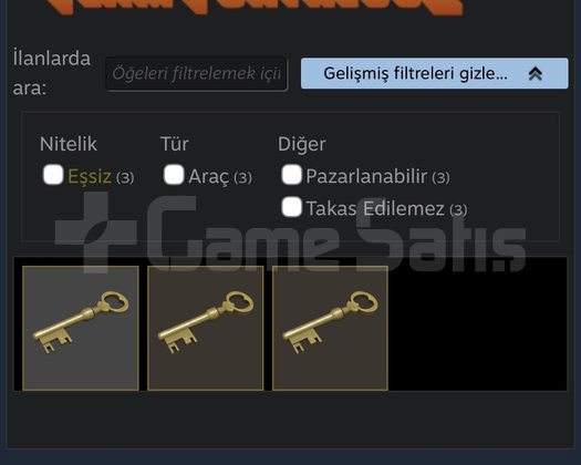 Man co key 3 Adet