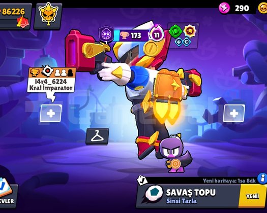 Brawl stars artı clash of clans hesabı ucuz fiyata