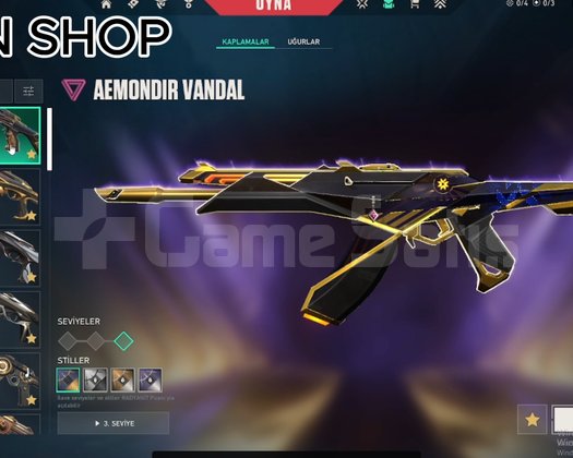 İMMO 3 GÖRMÜŞ 21 VANDAL EFSANE DOLU ACC!!