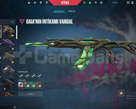 VCT 2025 / SETİ  8 VANDAL  7 BIÇAK DOLU ACC!!