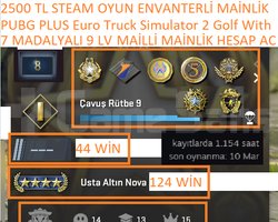 7 MADALYALI 9 LV PUBG PLUS Euro Truck Simulator 2