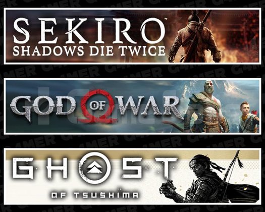 Sekiro +God Of War +Ghost Of Tsushima