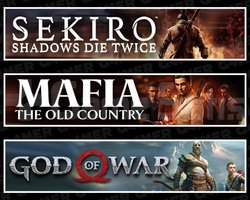 Sekiro +Mafia +God Of War