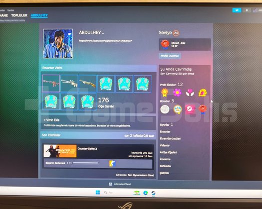 temiz steam hesabı