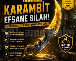 Metro Royale Efsane Karambit | Nadir Koleksiyon