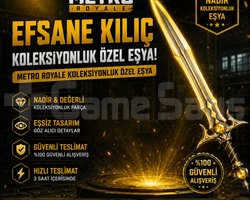 Metro Royale Efsane Kılıç. Nadir Koleksiyonluk.