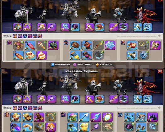 TH18 100 SAVUNMA+HERO+EKİPMAN