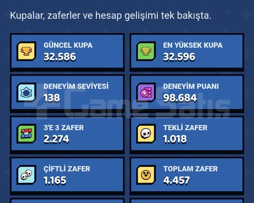 SATILIK BRAWL STARS HESABI!!!!!!!