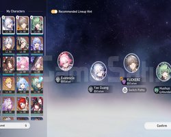 TL70 E2 phainon+elation+archer premium team