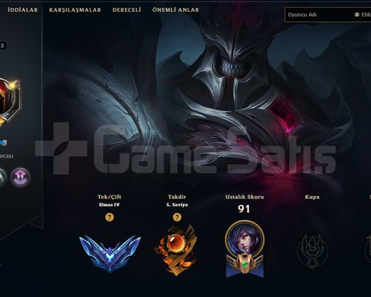 EUW DIAMOND IV 57 WİNRATE
