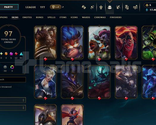 TR 97 SKIN 85 LEVEL BRONZ HESAP! +30LP!