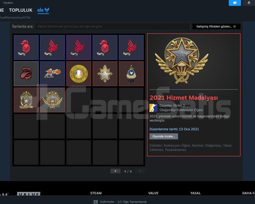 YÜKSEK MMR CS2 VE STEAM HESABI 2020 KURULUŞ