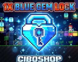 EN UCUZ 1X BLUE GEM LOCK