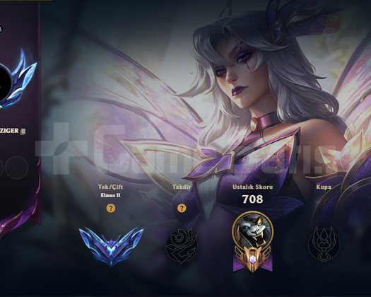 600k RENGAR DİA 2 MASTER ERİME 200 KOSTUM