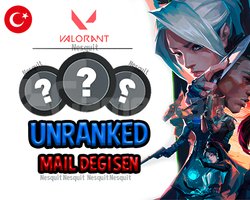 TR + UNRANKED + 5 MAÇ + MAİL DEĞİŞEN!