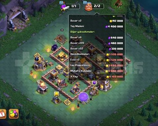 TH18  +3000 TAŞLI HERO VE DUVARLAR FULLE YAKIN