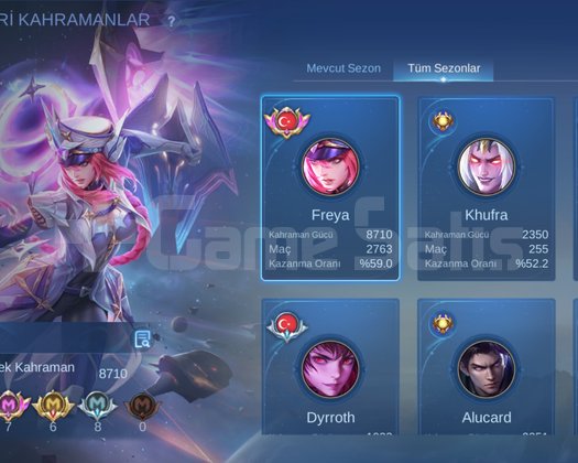 8 LEGEND !! FULL KOFF KOSTÜMLÜ HESAP !!