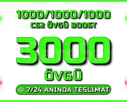 YEŞİL FAKTÖR ! CS2 3000 ÖVGÜ ! ANINDA TESLİM
