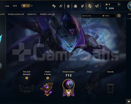 TR | 214 SKİN | UNRANKED