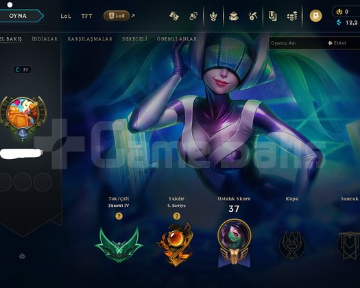 DİA 1 MMR +30 LP GAİN 59 WR HANMADE 11 SKİN