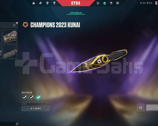 Arcane Set Champions 2023 Set RGX Karambit