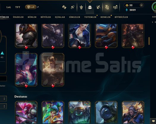 338 LEVEL / 132 SKİN / 172 HERO +MAİL +15K SATIŞ