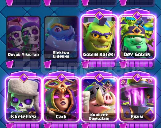 Clash Royale acil satılık