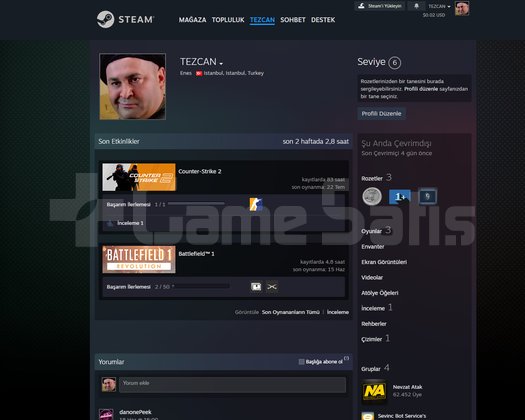 SATILIK STEAM HESABI PAZARLIK YAPILIR