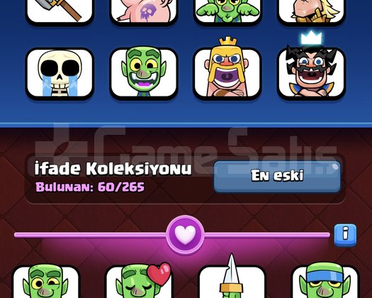 8K Clash Royale Hesabı