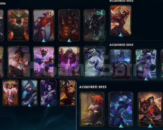 EUW Sunucusu Skinli 60 WR Master Hesap
