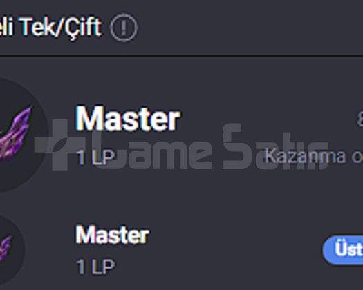 EUW Sunucusu Skinli 60 WR Master Hesap