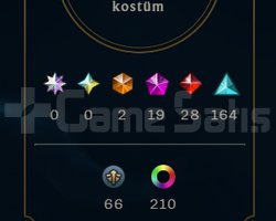344 Skinli LoL Hesabı | 551 LVL | TR | ZÜMRÜT 4 |
