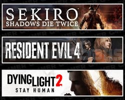 Sekiro +Resident Evil 4 +Dying Light 2