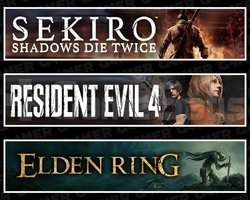 Sekiro +Resident Evil 4 +Elden Ring