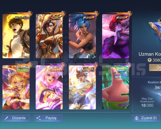 Dolu mlbb hesabı