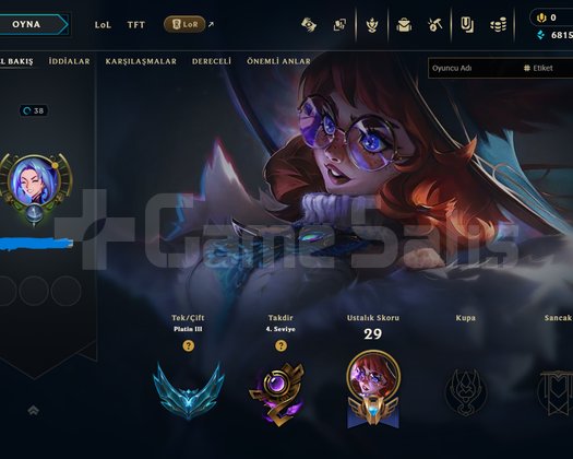 PLAT3 FRESH HANDMADE HESAP +30LP