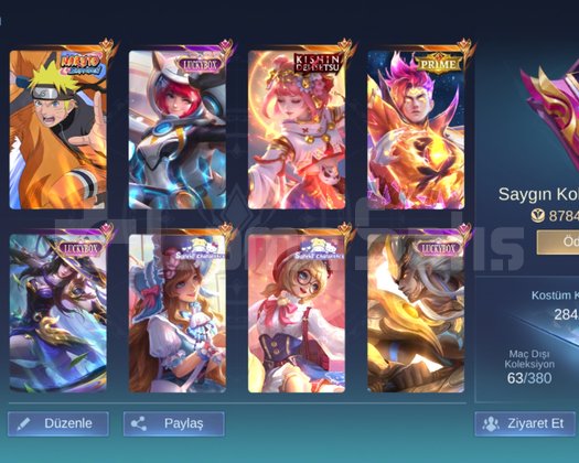 88K KOLEKSİYON LUCKY BOX DOLU NADİR HESAP!!