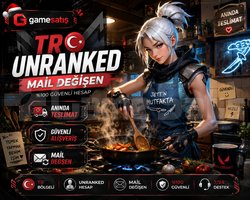TR - FRESH UNRANKED - MAİL DEĞİŞEN - +20 LEVEL!