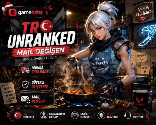 TR - FRESH UNRANKED - MAİL DEĞİŞEN - +20 LEVEL!