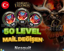 TR + 50 LEVEL | MAİL DEĞİŞEN | HESAPLAR!