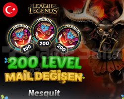 TR + 200 LEVEL | MAİL DEĞİŞEN | HESAPLAR!