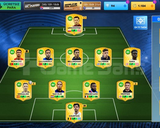 Full Altın Kadro Dream League Soccer Hesabı