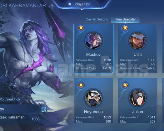 Mobile legends +1000 yildiz serisinden boost