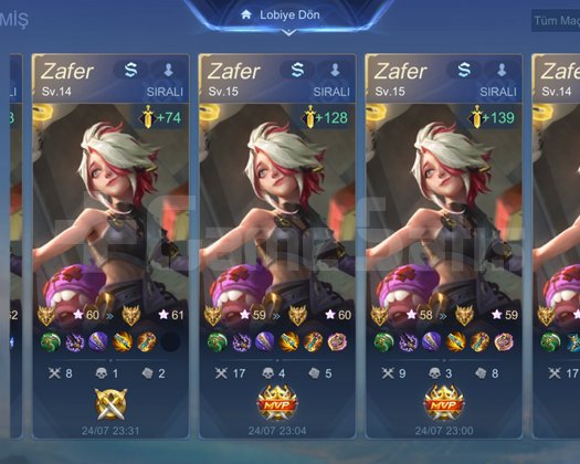 Mobile legends +1000 yildiz serisinden boost